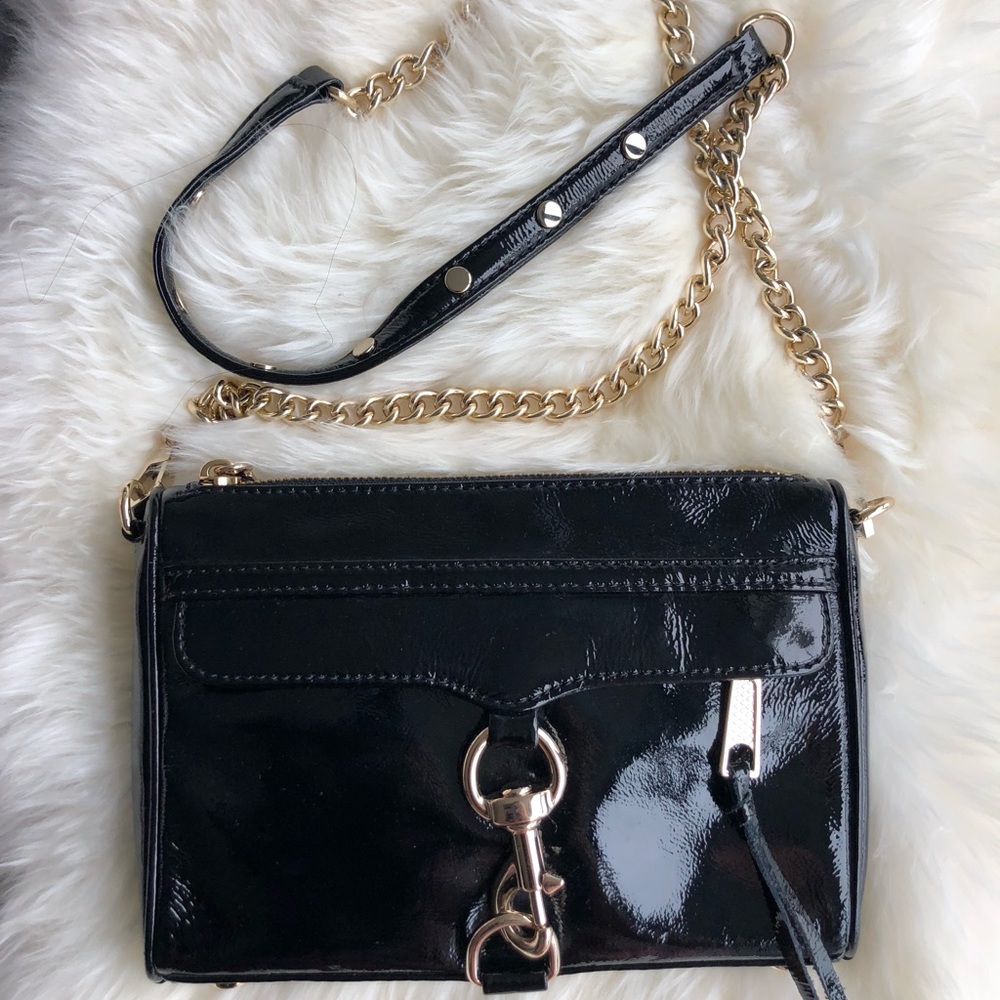 Rebecca Minkoff mini MAC - Patent Black